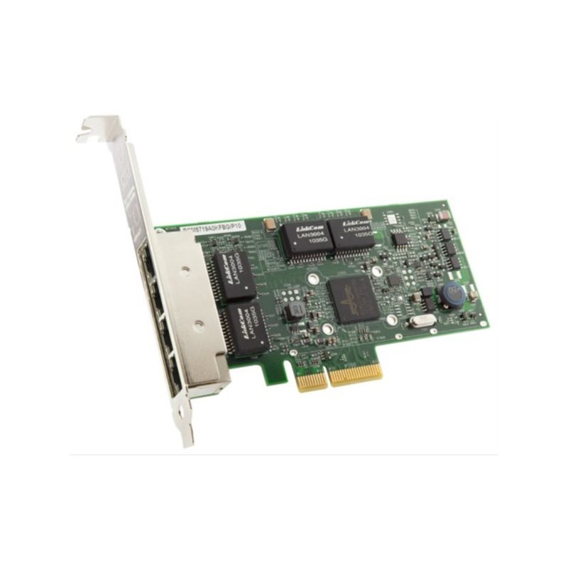Carte réseau serveur Broadcom NetXtreme BCM5719-4P 1 Gbit/s – 4 ports RJ45, PCIe x4