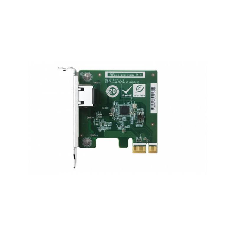 Carte réseau QNAP PCIe 1 x 2,5 Gbit/s RJ45 – QXG-2G1T-I225