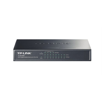 Commutateur réseau TP-Link TL-SG1008P – 8 ports Gigabit, 4 PoE, non administrable