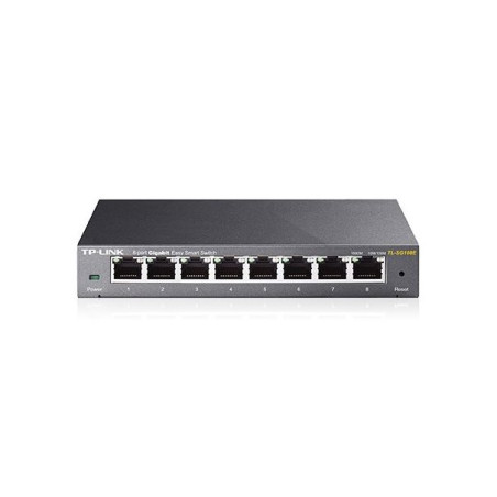 Commutateur réseau TP-Link TL-SG108E – 8 ports Gigabit, boîtier métal