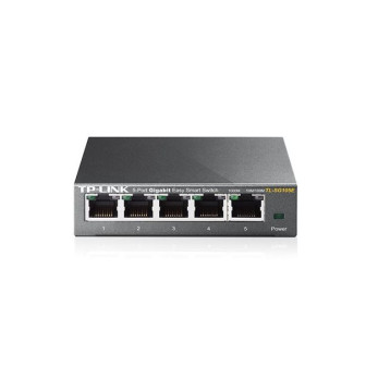 Commutateur réseau TP-Link TL-SG105E – 5 ports Gigabit, administrable, boîtier métal
