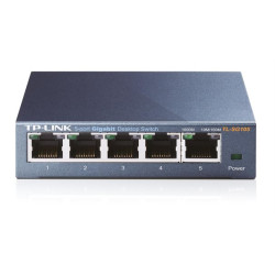Commutateur réseau TP-Link TL-SG105 – 5 ports Gigabit, boîtier métal, non administrable