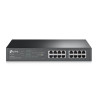 Commutateur réseau TP-Link TL-SG1016PE – 16 ports Gigabit, 8 PoE+ (110 W), rack 19"