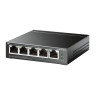 Commutateur TP-Link TL-SG105MPE – 5 ports Gigabit, PoE+ 4 ports, boîtier métal, non géré