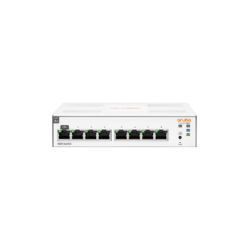 Commutateur réseau HPE Aruba 1830 Instant On – 8 ports Gigabit, JL810A