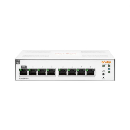 Commutateur réseau HPE Aruba 1830 Instant On – 8 ports Gigabit, JL810A