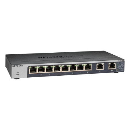 Commutateur réseau Netgear GS110MX – 10 ports Gigabit
