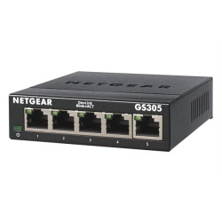 Commutateur réseau Netgear GS305 – 5 ports Gigabit