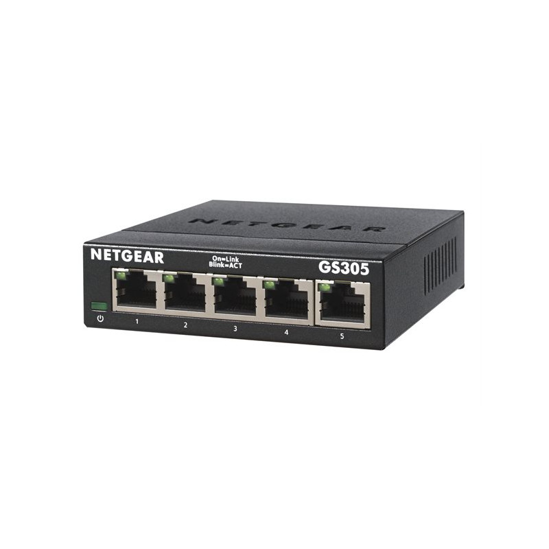 Commutateur réseau Netgear GS305 – 5 ports Gigabit