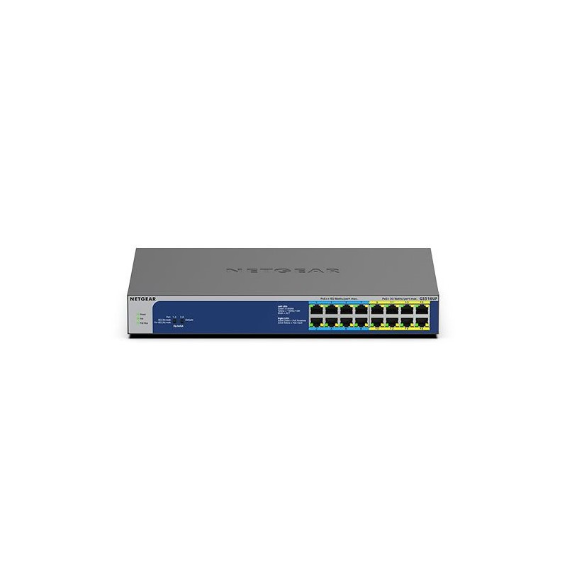 Commutateur réseau Netgear GS516UP – 16 ports Gigabit, PoE