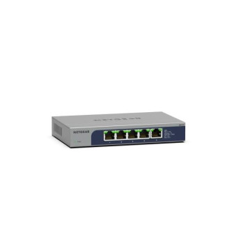 Commutateur réseau Netgear MS105 – 5 ports Gigabit, sans ventilateur, montage mural