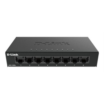 Commutateur réseau D-Link DGS-108GL/E – 8 ports Gigabit, non administrable
