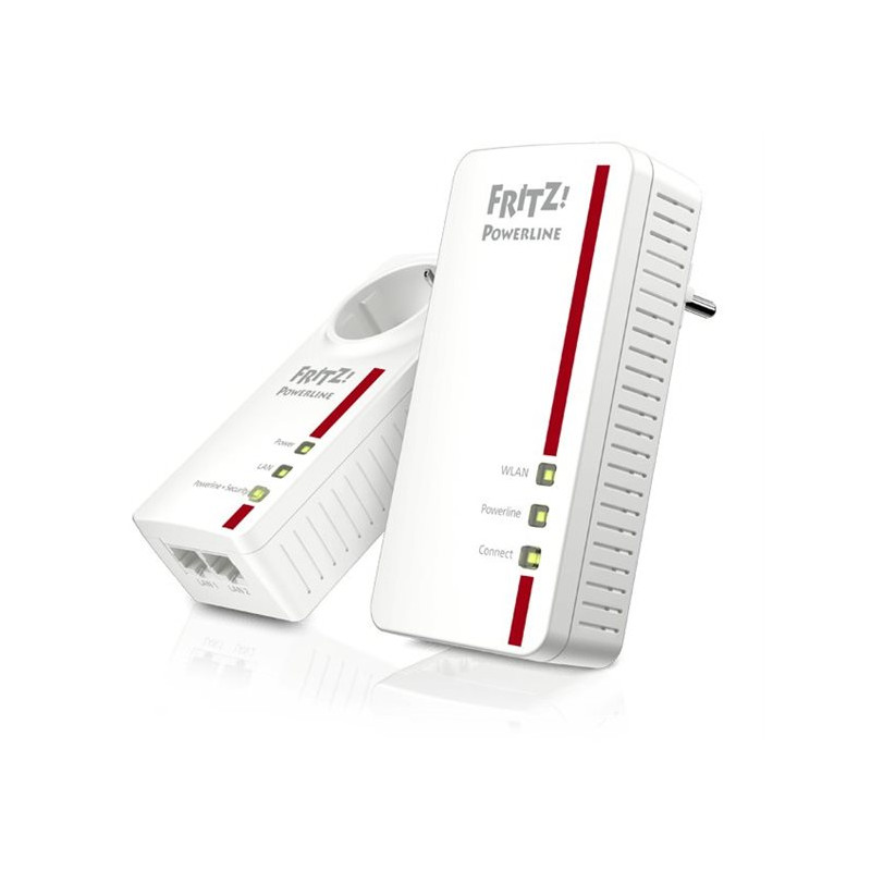 Adaptateur CPL AVM FRITZ!Powerline 1260E avec Wi-Fi – kit