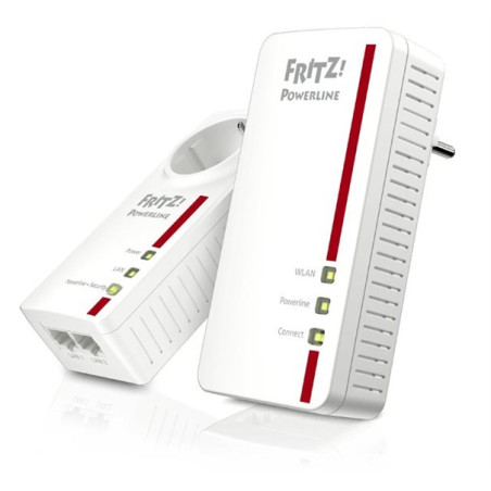 Adaptateur CPL AVM FRITZ!Powerline 1260E avec Wi-Fi – kit