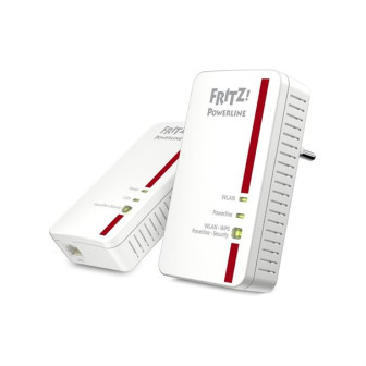 Adaptateur CPL AVM FRITZ!Powerline 1240E avec Wi-Fi – kit
