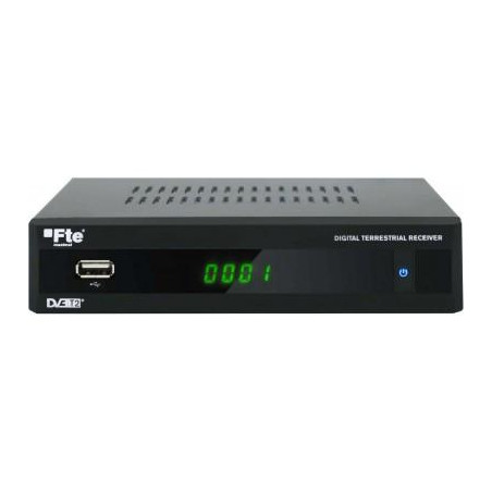 Adaptateur TNT MPEG-5, HEVC – prêt pour l'enregistrement (PVR)