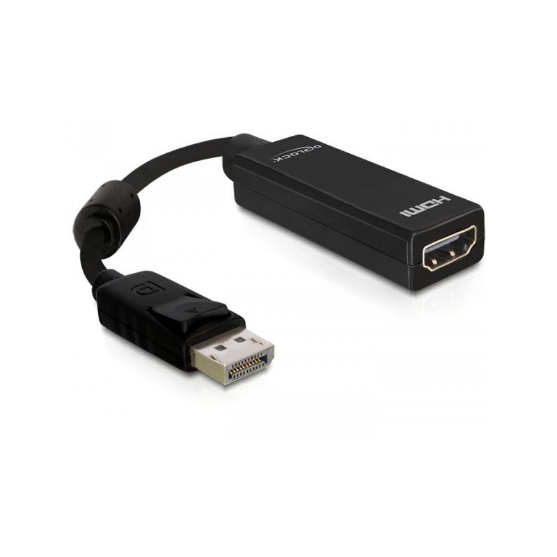 Adaptateur Delock DisplayPort vers HDMI – mâle/femelle – réf. 3810289