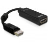 Adaptateur Delock DisplayPort vers HDMI – mâle/femelle – réf. 3810289