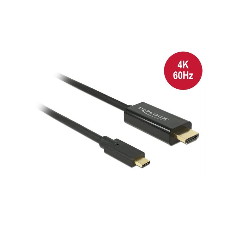 Câble Delock USB-C vers HDMI 4K 60 Hz – 1 m