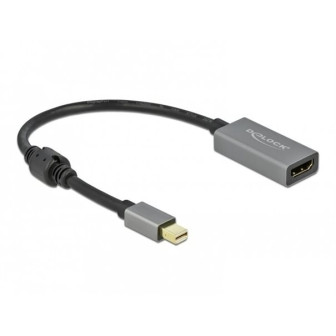 Adaptateur Delock mini DisplayPort 1.4 vers HDMI 4K 60 Hz – mâle/femelle