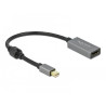 Adaptateur Delock mini DisplayPort 1.4 vers HDMI 4K 60 Hz – mâle/femelle