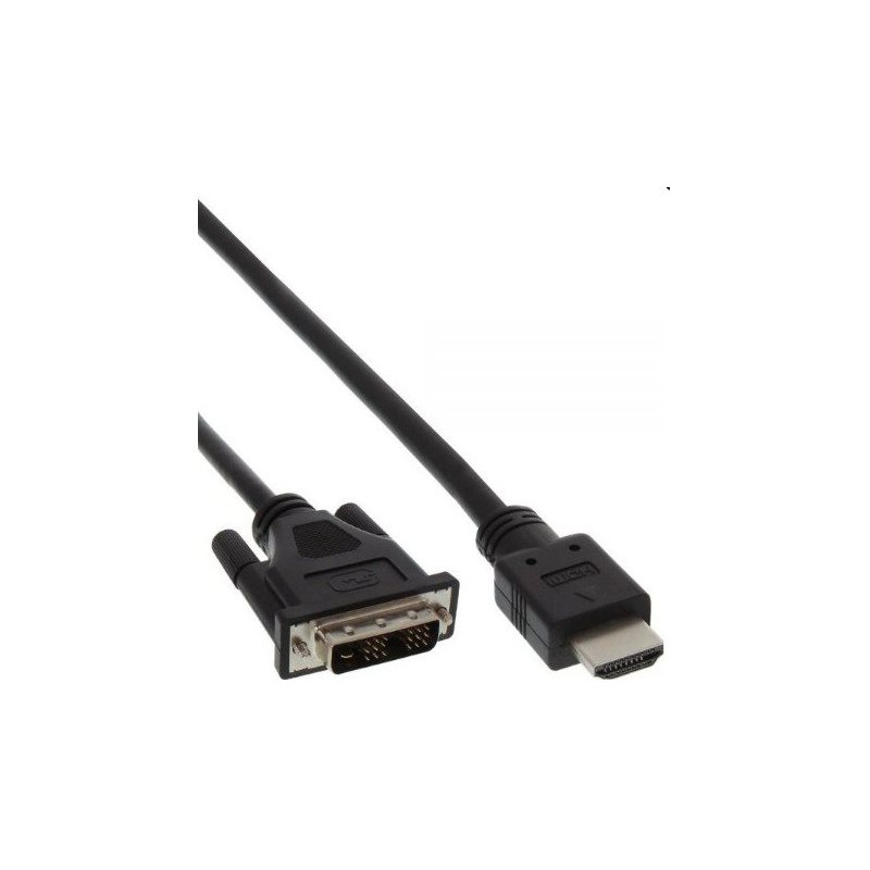 Câble DVI-D vers HDMI noir – 1 m, mâle/mâle
