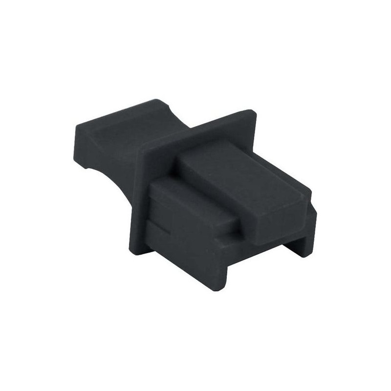 Capuchon anti-poussière InLine pour prise LAN RJ45 – noir