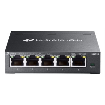 Commutateur réseau TP-Link Omada ES205G – 5 ports Gigabit, administrable