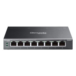 Commutateur réseau TP-Link Omada ES208GP – 8 ports Gigabit, PoE+, administrable