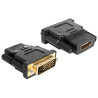 Adaptateur Delock DVI-D mâle vers HDMI femelle