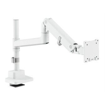 Support d’écran Digitus – 57 pouces, 27 kg, ressort à gaz, blanc