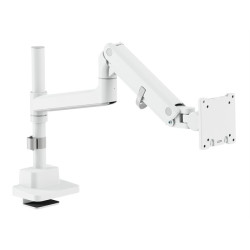 Support d’écran Digitus – 57 pouces, 27 kg, ressort à gaz, blanc