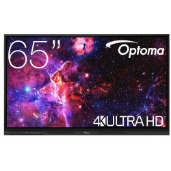 Écran d'affichage dynamique Optoma 3653RK – LED 164 cm (65"), 4K Ultra HD, tactile, noir