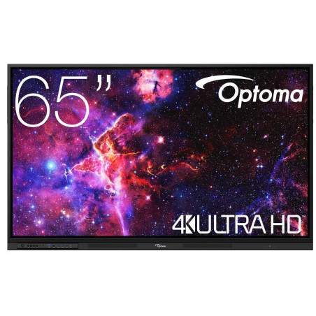 Écran d'affichage dynamique Optoma 3653RK – LED 164 cm (65"), 4K Ultra HD, tactile, noir