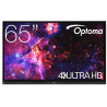 Écran d'affichage dynamique Optoma 3653RK – LED 164 cm (65"), 4K Ultra HD, tactile, noir