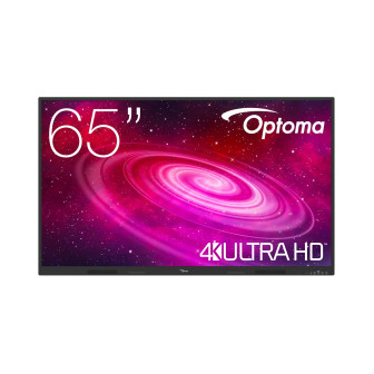 Écran d'affichage dynamique Optoma 1651RK – LED 165 cm (65"), 4K Ultra HD, tactile, noir