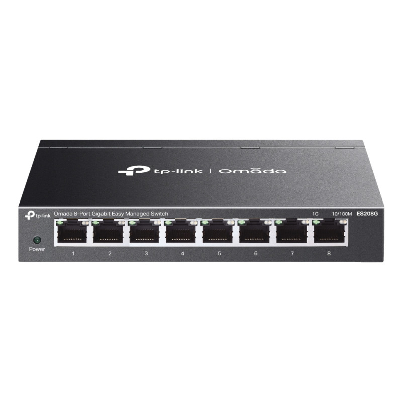 Commutateur réseau TP-Link Omada ES208G – 8 ports Gigabit, administrable