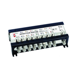 Répartiteur quattro 9 entrées, 2 x 9 sorties – pour multiswitch