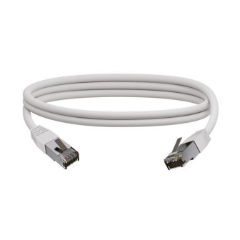 Cordon RJ45 Cat 6 – 2 m, coloris gris, blanc, bleu, jaune, vert, violet, noir ou rouge