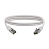 Cordon RJ45 Cat 6 – 2 m, coloris gris, blanc, bleu, jaune, vert, violet, noir ou rouge