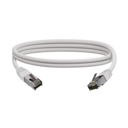 Cordon RJ45 Cat 6 – 5 m, coloris gris, blanc, bleu, jaune, vert, violet, noir ou rouge