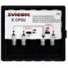 Coupleur 3 entrées UHF/BIII/FM – avec PC UHF