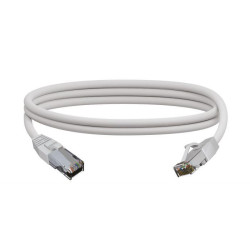Cordon RJ45 Cat 6A – 5 m, coloris gris, blanc, bleu, jaune, vert, violet, noir ou rouge