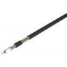 Câble coaxial RG6 17 PATC – noir, classe A, -17 dB à 800 MHz