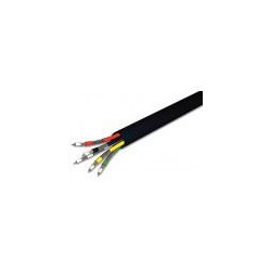 Câble coaxial 5 x RG6 17 VATC – noir