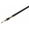 Câble coaxial RG6 noir, 17 PATC, Classe A, -17 dB/800 MHz