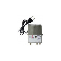 Ampli de colonne 2 UHF-BI/FM-BIII/DAB, 42 dB, fonte alu