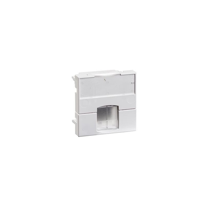 Support Actassi support non-adaptable 45 x 45mm, blanc polaire-volet incolore