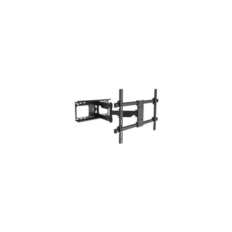 Support mural 2 bras, inclinaison 5/-15°, orientation 180°, Vesa 600 x 400, 60 kg