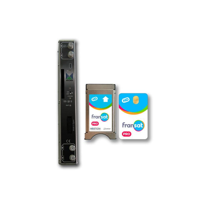 Transmodulateur DVB-S2 vers COFDM avec contrôle d'accès – réf. D1ALTT211